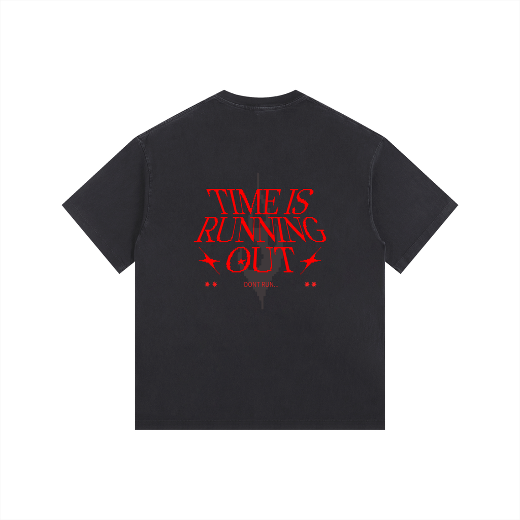 Vintage Washed Oversized Cotton T-Shirt