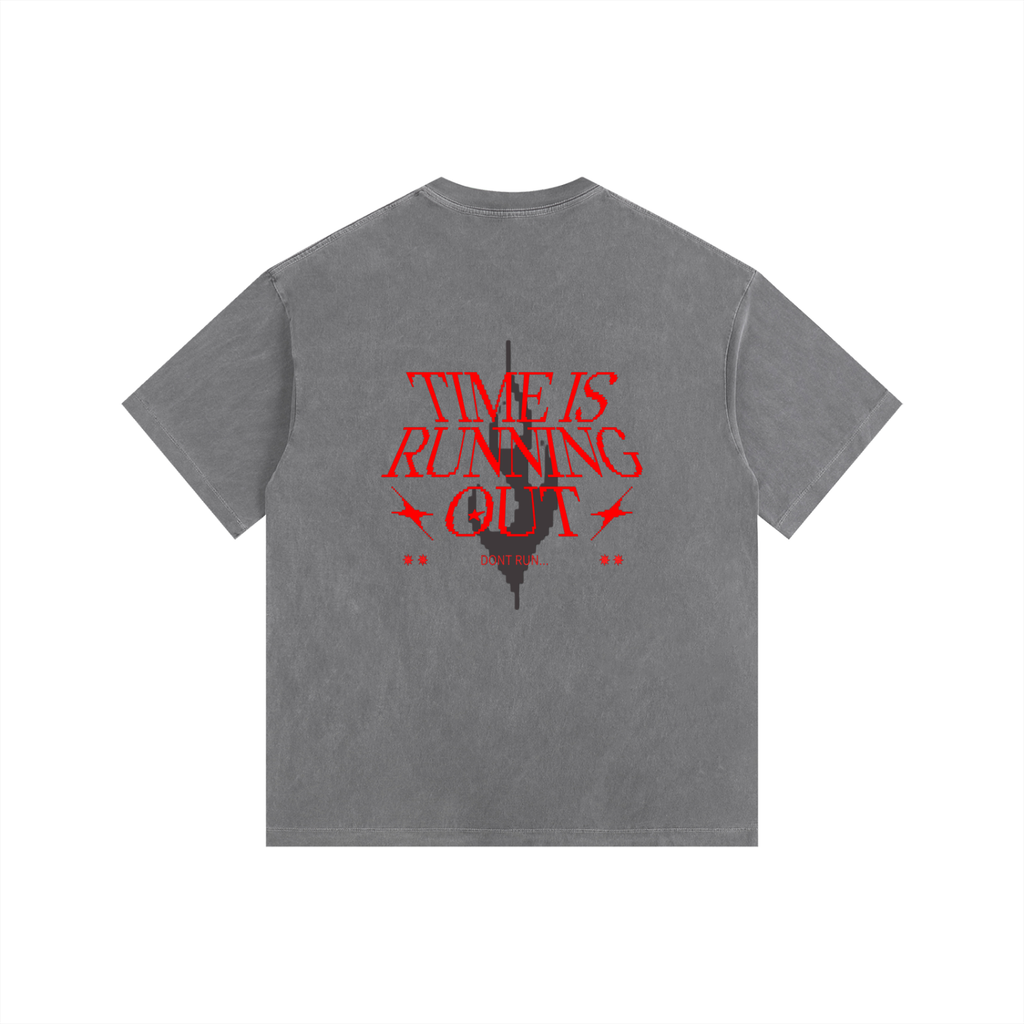 Vintage Washed Oversized Cotton T-Shirt